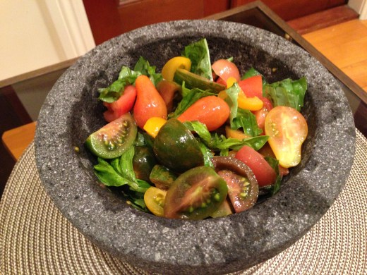 Tomato and Basil Salad2